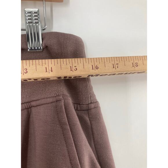 Athleta Salutation Joggers Pants Brown Women’s Large Petite Active Lounge - Picture 6 of 11